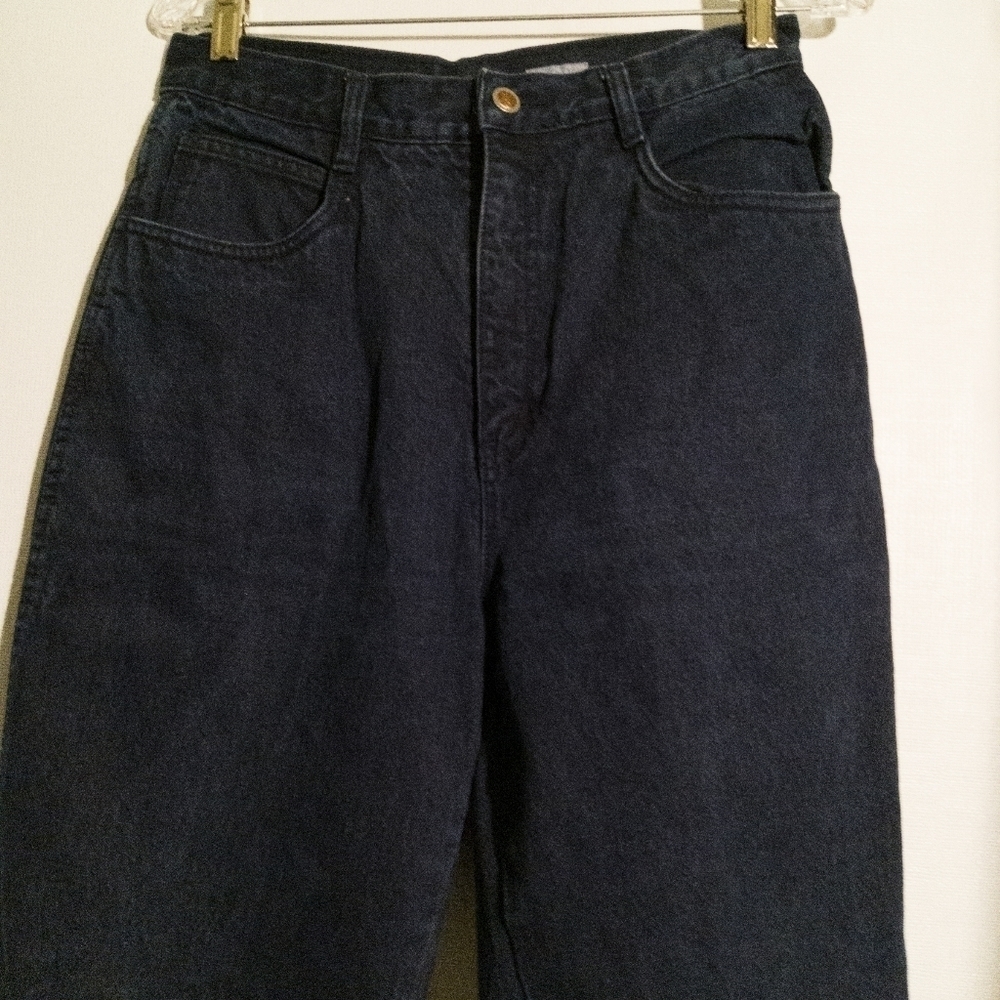 𝅺vintage 90's Rio Stephen Mardon High Waist Mom Tapered Leg 13 L Jeans - Picture 2 of 7